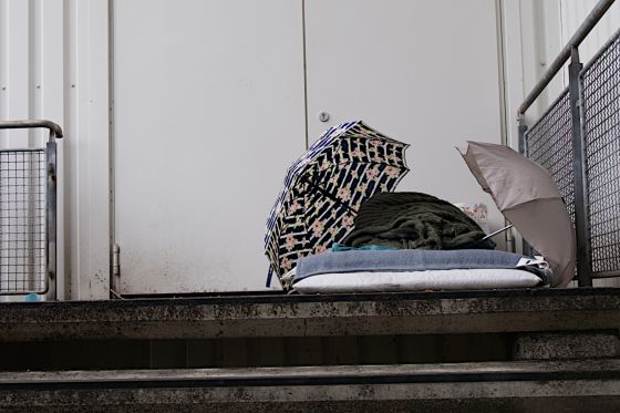 Two Umbrellas